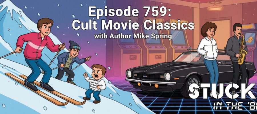 Podcast promo cartoon