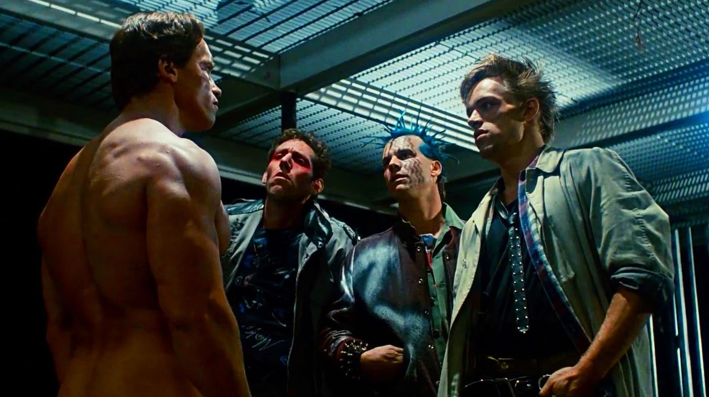 Scene from the Terminator