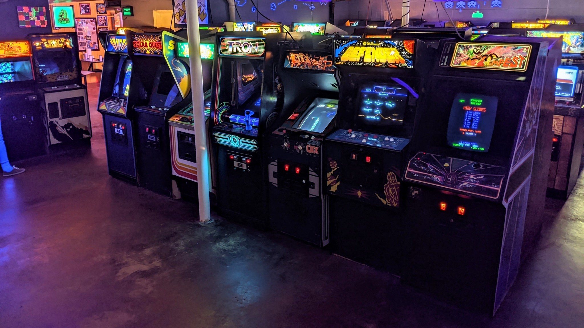 Wieners and Losers Arcade and Airbnb