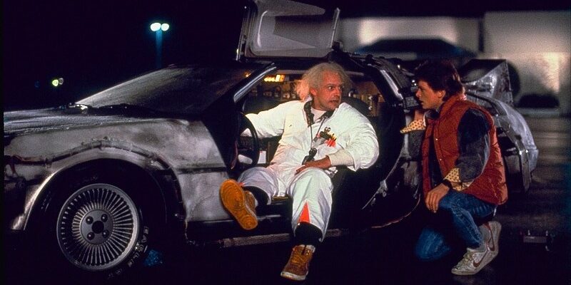 Back to the Future car