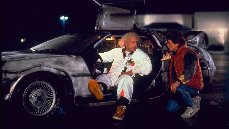 Back to the Future car