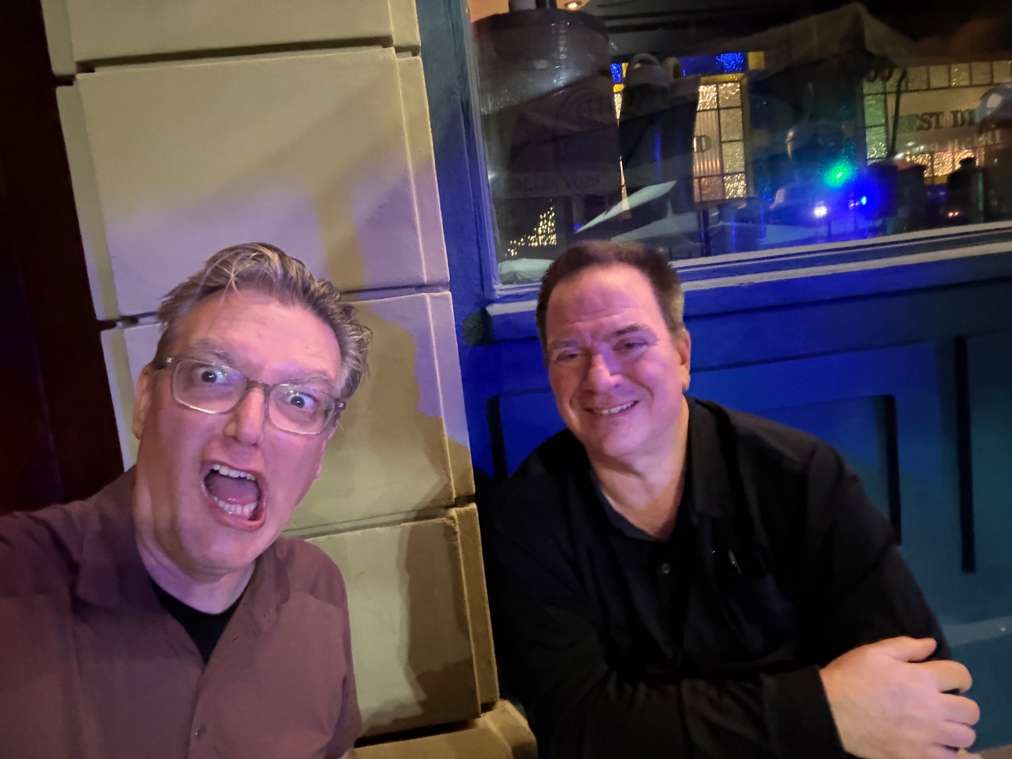 Steve Spears and Brad Williams of the Stuck in the '80s Podcast