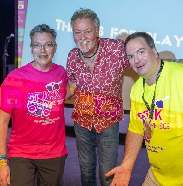 Paul Young with Steve and Brad