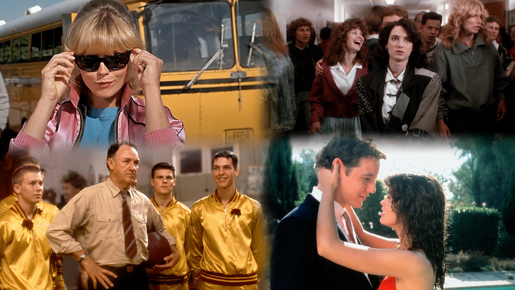 School movie montage
