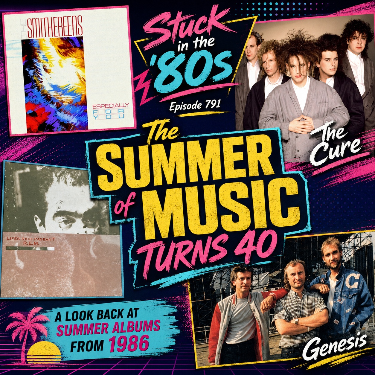 The Best Albums of Summer 1986: R.E.M., Genesis, The Cure & More